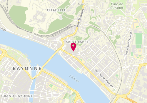 Plan de Ludotheque, 18 Rue Sainte Catherine, 64100 Bayonne