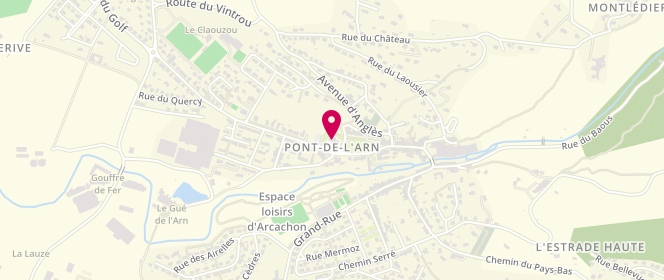 Plan de Accueil de loisirs Les Galopins, Rue du Gué de l'Arn, 81660 Pont-de-Larn