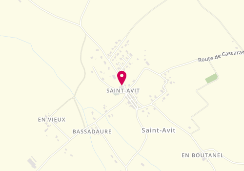 Plan de Accueil de loisirs Sirp Lescout - Lagardiolle - saint Avit, 47 Place du Village, 81110 Saint-Avit