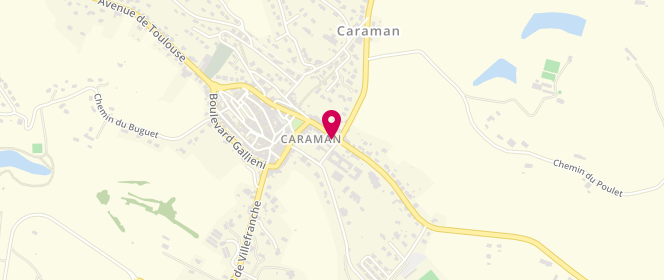 Plan de Centre de loisirs Caraman, Lucien Cassagne, 31460 Caraman