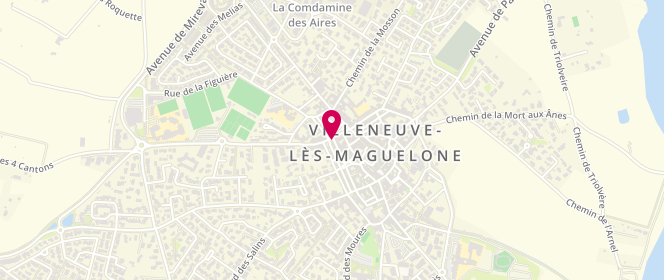 Plan de Accueil de loisirs Espace Jeunesse, 1 Avenue de Mireval, 34750 Villeneuve-lès-Maguelone