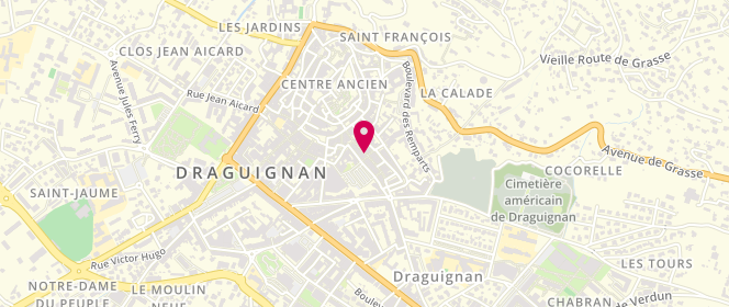 Plan de Accueil de loisirs Maternelles- Primaires Odel de Draguignan, 33 Rue de Trans, 83300 Draguignan