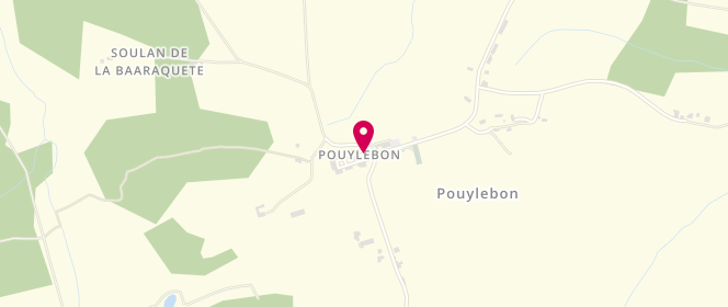 Plan de Centre de loisirs périscolaire De Pouylebon, Au Village, 32320 Pouylebon