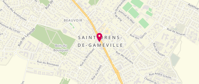 Plan de Centre de loisirs Amicale Laïque saint Orens, En Mairie, 31650 Saint-Orens-de-Gameville