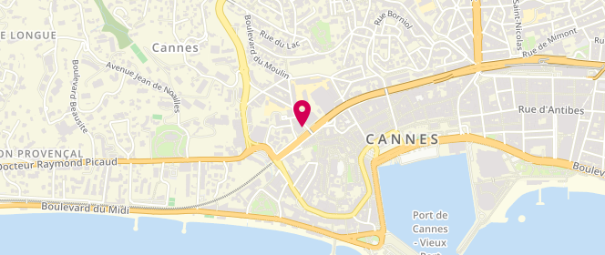 Plan de Accueil de loisirs périscolaire Mero Elémentaire, 33 Bis Rue des Suisses, 06400 Cannes