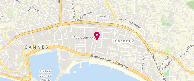 Plan de Accueil de loisirs périscolaire Macé, 5 Rue Macé, 06400 Cannes