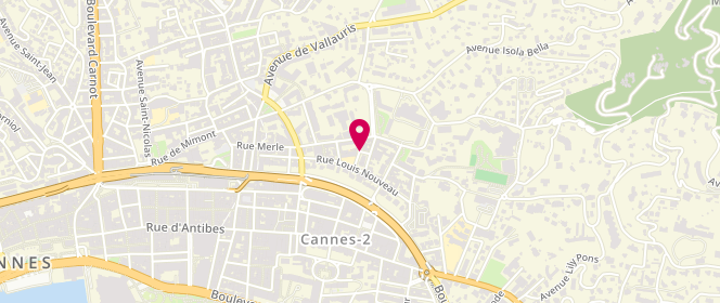 Plan de Accueil de loisirs maternel Metz, 24 Rue de Metz, 06400 Cannes