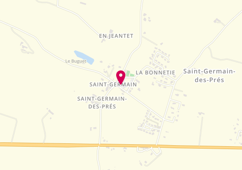 Plan de Accueil de loisirs Municipal De Saint Germain Des Prés, Le Village, 81700 Saint-Germain-des-Prés