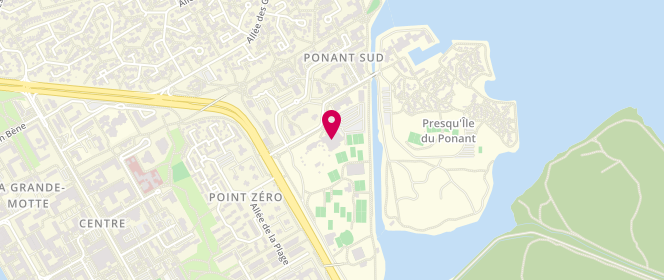 Plan de Centre de loisirs du Ponant, 98 Rue Saint Louis, 34280 La Grande-Motte