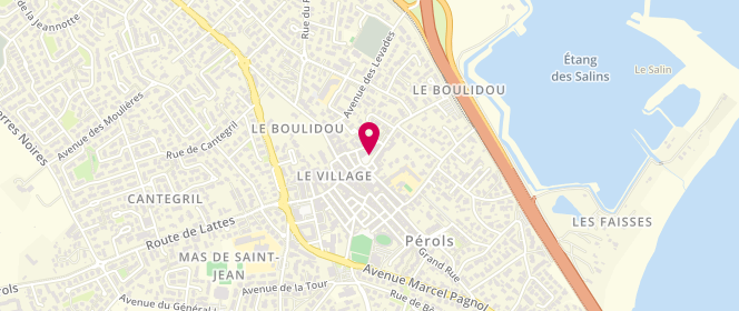 Plan de Accueil de loisirs extrascolaire Ados à Pérols, Place Carnot, 34470 Pérols