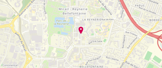Plan de Accueil de loisirs Maternel Jean Gallia, 5 Cheminement Rue Cambert, 31100 Toulouse
