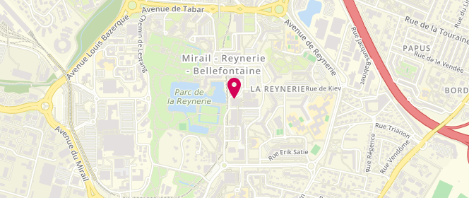 Plan de Accueil Ados Reynerie, 3-8 Place André Abbal, 31100 Toulouse
