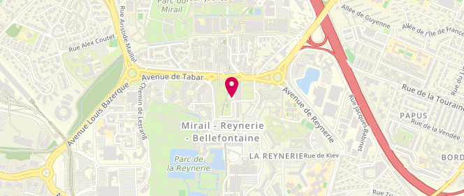 Plan de Centre de loisirs Daurat Maternel, 19 Rue Jean Gilles, 31100 Toulouse