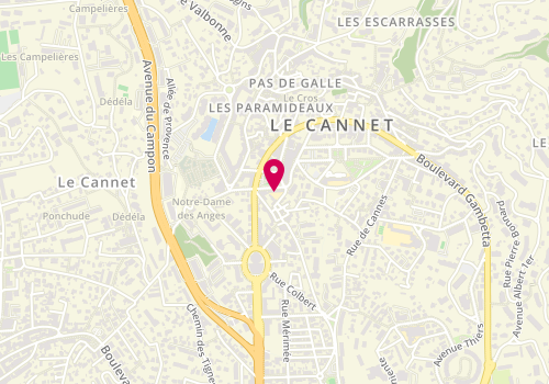 Plan de Accueil de loisirs Péri / Mercredi 6-11 Ans Pasteur, 23 Rue de Konigstein, 06110 Le Cannet