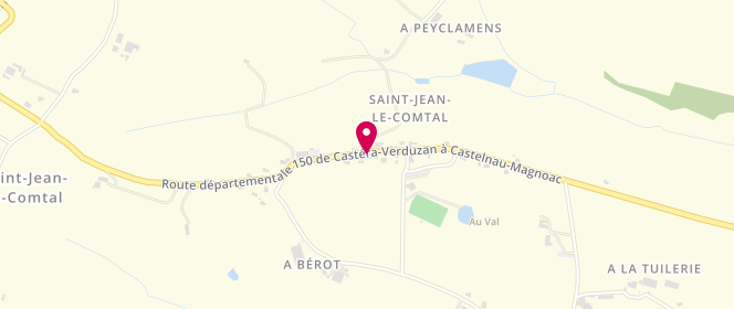 Plan de Centre de loisirs, Ecole Publique au Village, 32550 Saint-Jean-le-Comtal