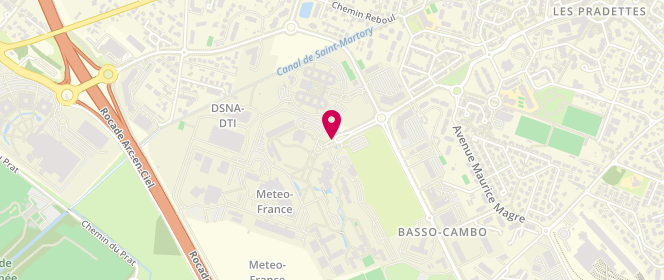 Plan de Accueil de loisirs extrascolaire Arc En Ciel, 42 Avenue Gaspard Coriolis, 31100 Toulouse