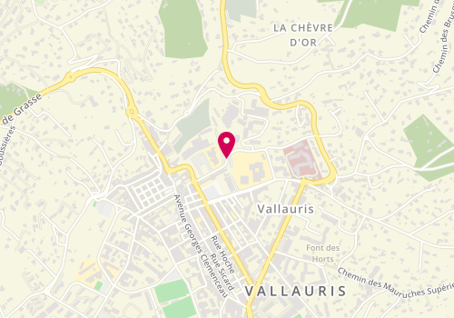 Plan de ACM Tilleuls, Avenue Henri Pourtalet, 06220 Vallauris