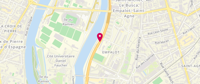 Plan de Accueil de loisirs Extra Andre Daste, 4 Avenue de Lattre de Tassigny, 31400 Toulouse