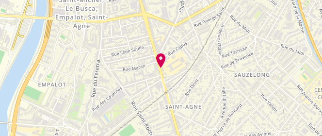 Plan de Accueil de loisirs extrascolaire Amicale Laïque Saint Agne, 56 Avenue de l'Urss, 31400 Toulouse