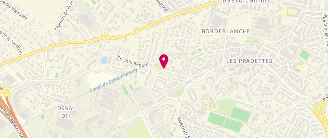 Plan de Accueil de loisirs périscolaire Dupouy, 8 Rue du Professeur Gaston Dupouy, 31100 Toulouse