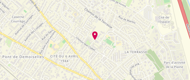 Plan de Accueil de loisirs extrascolaire Scouts Et Guides De Franc, 28 Rue de l'Aude, 31500 Toulouse