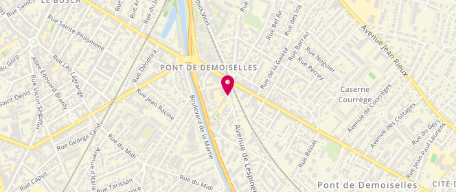 Plan de Accueil de loisirs Maternel Anatole France, 6 Avenue de Lespinet, 31400 Toulouse