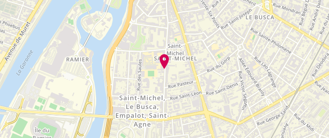 Plan de Accueil de loisirs Maternel Calas, 47 Rue Achille Viadieu, 31400 Toulouse