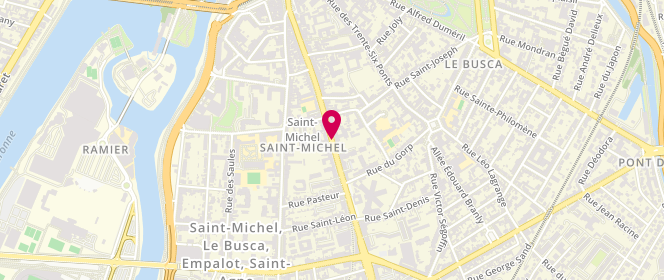 Plan de Accueil de loisirs périscolaire Saint-Exupère, 48 Grande Rue Saint-Michel, 31500 Toulouse