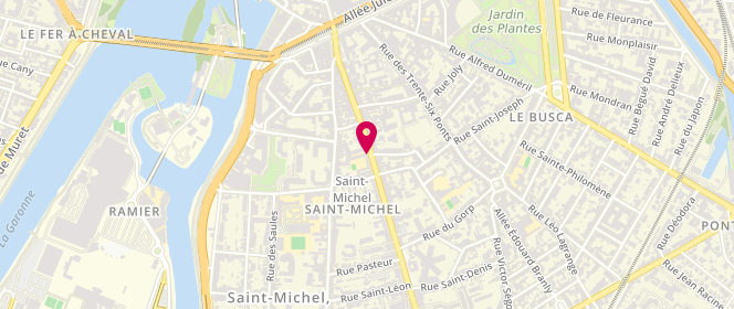 Plan de Accueil de loisirs périscolaire Dupont, 101 Grande Rue Saint-Michel, 31400 Toulouse