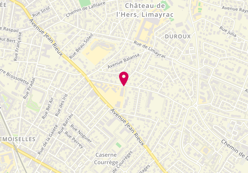 Plan de Accueil de loisirs périscolaire Sainte Therese, 16 Rue du Docteur Arlaud, 31500 Toulouse