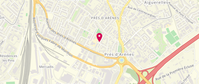 Plan de ALP Mixte Diderot Cocteau, 16 Rue de la Bandido, 34070 Montpellier