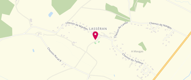 Plan de Centre de loisirs de Lasseran, Ecole Publique au Village, 32550 Lasséran