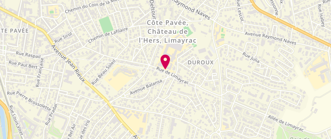 Plan de Accueil de loisirs extrascolaire Saint Joseph / Sainte Therese, 85 Rue de Limayrac, 31500 Toulouse