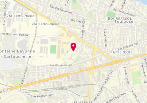 Plan de Accueil de loisirs Maternel Polygone, 13 Rue Vincent Scotto, 31300 Toulouse