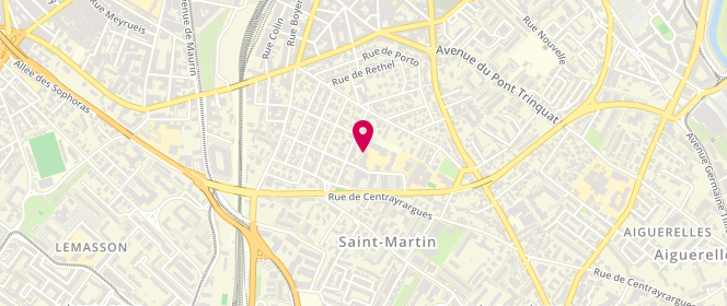 Plan de ALP Mixte Brel, Impasse des Marmousets, 34000 Montpellier