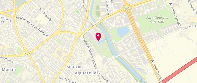 Plan de Accueil de loisirs Mixte Astérix, Domaine de Grammont Avenue Albert Einstein, 34000 Montpellier
