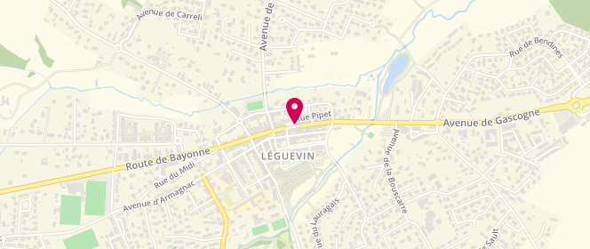 Plan de Centre de loisirs Léguevin, Avenue de Gascogne, 31490 Léguevin