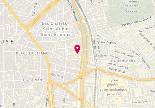 Plan de Accueil de loisirs périscolaire Michelet, 5 Boulevard Michelet, 31000 Toulouse