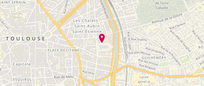 Plan de Accueil de loisirs Maternel Michelet, 4 Boulevard Michelet, 31000 Toulouse