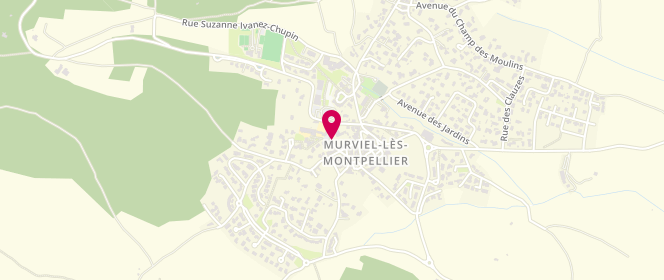 Plan de Accueil de loisirs Mixte Les Pitchouns, Rue Lucie et Raymond Aubrac, 34570 Murviel-lès-Montpellier