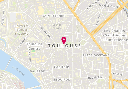 Plan de Centre de loisirs Falguière Toulouse, Allée Ecole Élémentaire, 31000 Toulouse