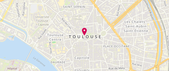 Plan de Accueil de loisirs périscolaire Atoll Loisirs France, 9 Rue Rémésy, 31000 Toulouse