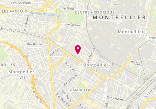Plan de ALP Mixte Gambetta Garnier, 20 Rue des Soldats, 34000 Montpellier