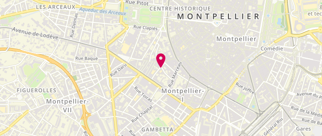 Plan de Accueil de loisirs Maternel Le Petit Relais, 2 Rue Général René, 34000 Montpellier