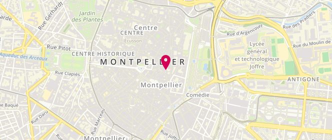 Plan de Eclaireuses et Eclaireurs de France - Montpellier Beluga, 1 Rue Embouque d'Or, 34000 Montpellier