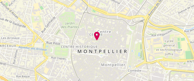 Plan de Accueil de loisirs Maternel Le Relais Des Petits, 21 Rue d'Aigrefeuille, 34000 Montpellier