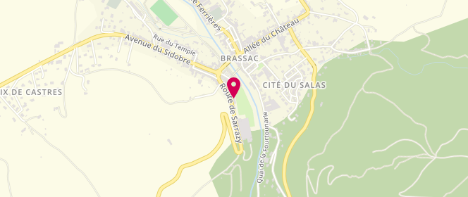 Plan de Accueil de loisirs Brassac, 15 Route de Sarrazy, 81260 Brassac