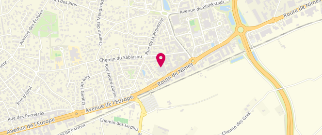 Plan de ALSH La Maison des Enfants, 275 route de Nîmes, 34170 Castelnau-le-Lez