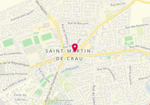 Plan de Esc Cs Les Oliviers saint Martin de Crau, Route d'Arles, 13310 Saint-Martin-de-Crau