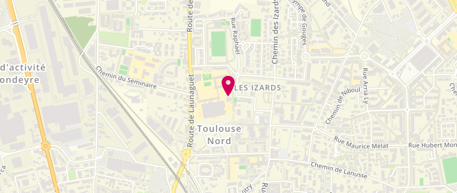 Plan de Accueil Ados Les Izards, 15 Rue des Chamois, 31300 Toulouse